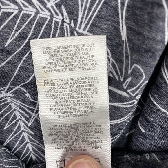 Angels Forever Young Top Womens 3X Blue Palm Floral Tank Stretch Cotton NWT - Picture 6 of 7